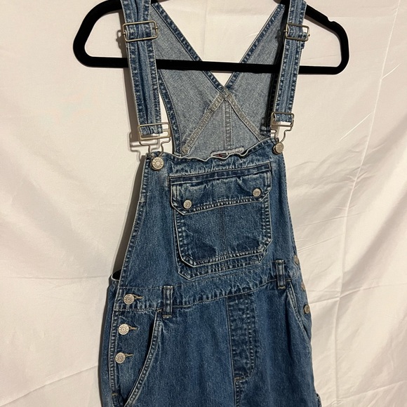 SOLD*** S SQZ Overalls Vintage Faded Denim Light Wash - Picture 7 of 9